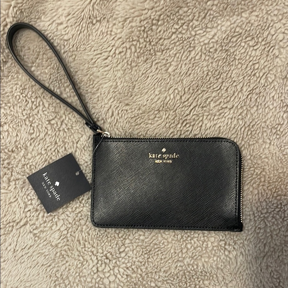 Kate Spade Black Wristlet